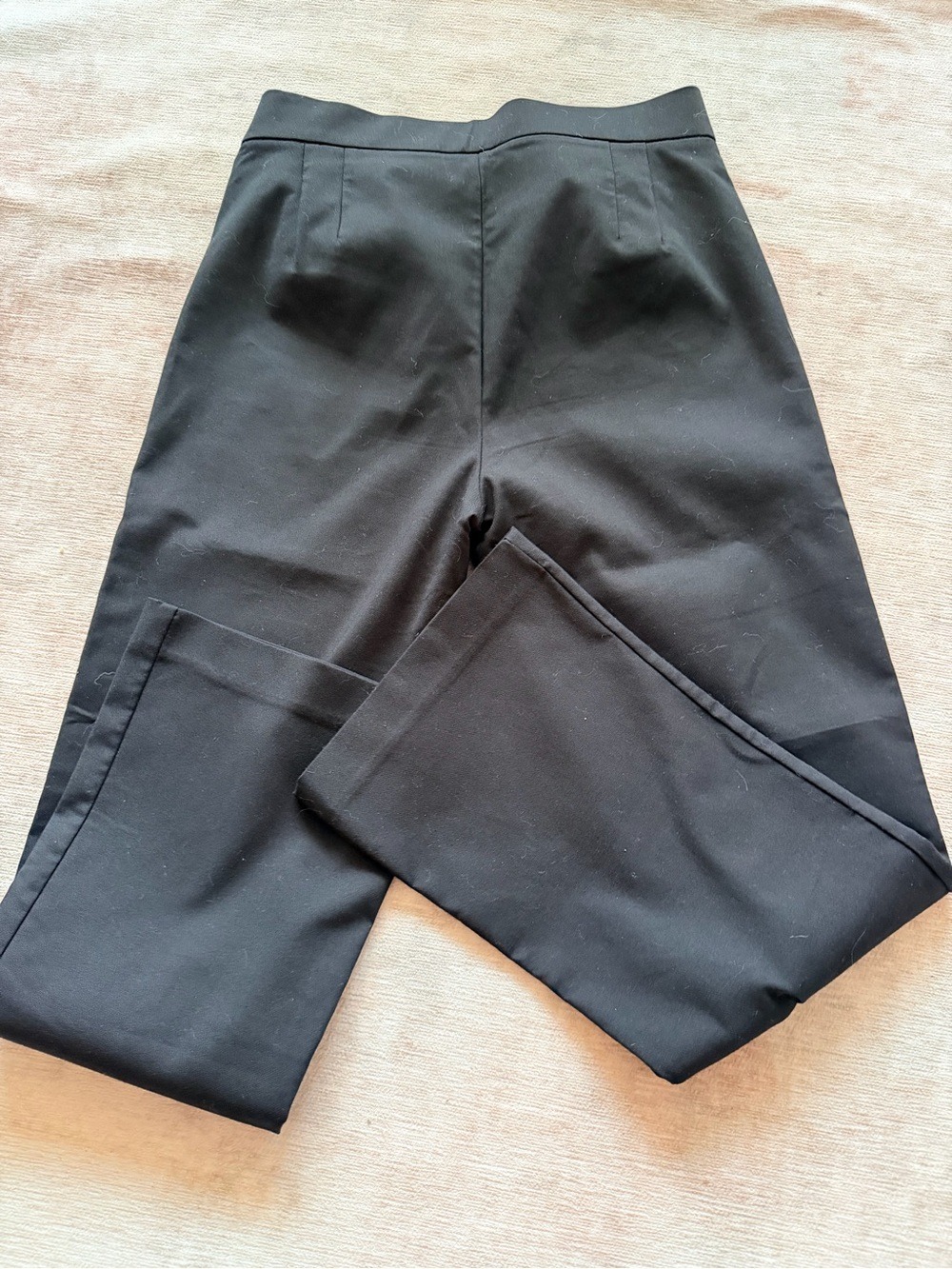 Zara Black Flare Trousers Medium - Picture 4 of 4